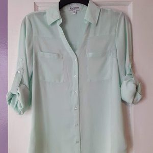 Express Portofino Shirt, mint green, XS